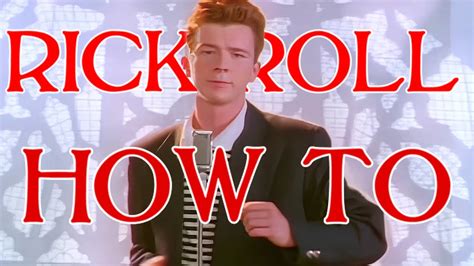 rickroll link generator|A long list of Rick Roll links : r/copypasta